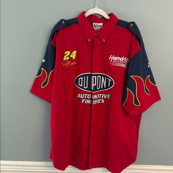Vintage 90s Jeff Gordon DuPont NASCAR Chase Authentics New rare Men’s XL shirt - Picture 15 of 15